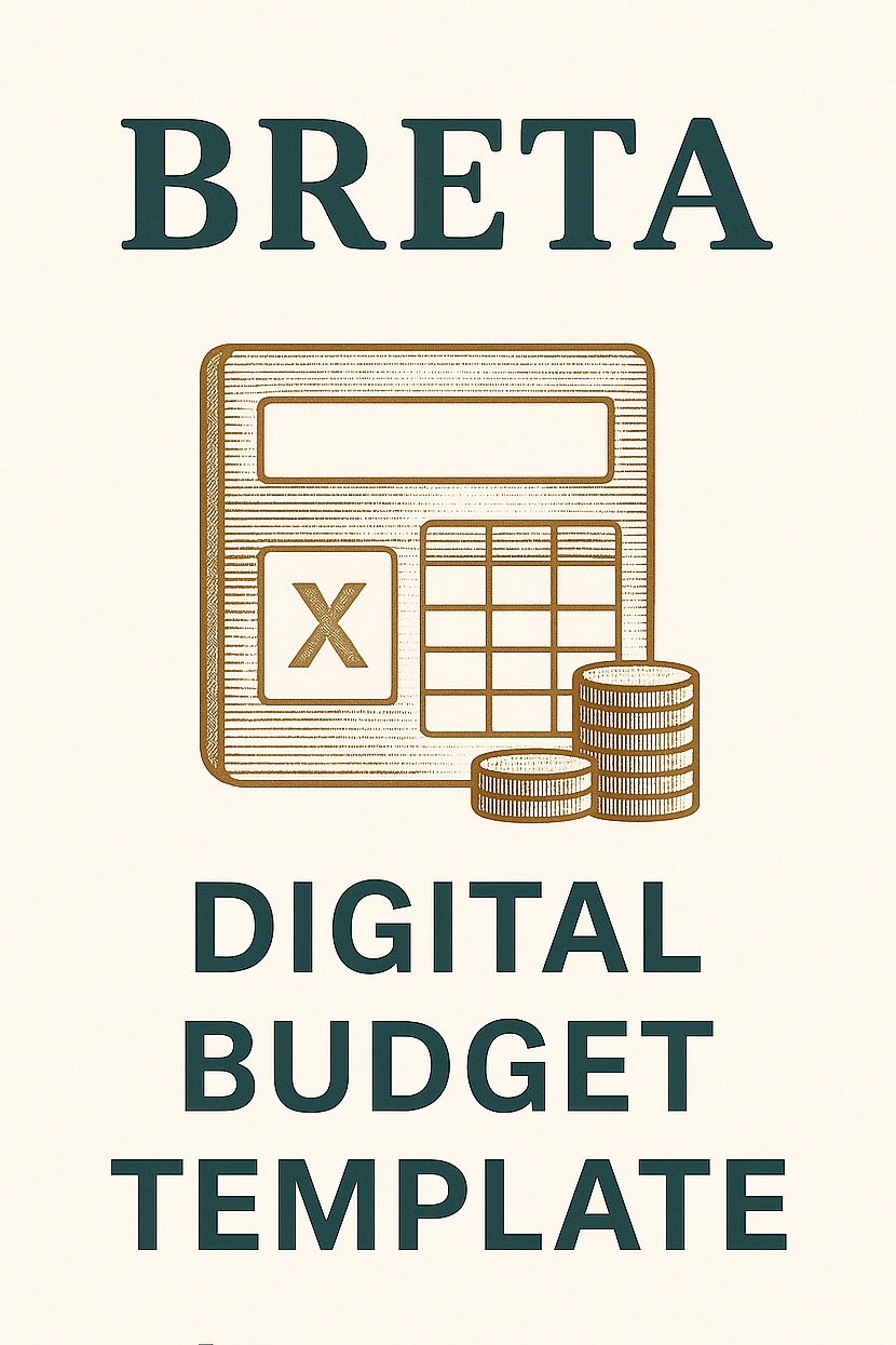 BRETA Digital Budget Template (excel)